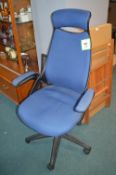 Blue Office Swivel Chair