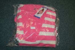 *Two Gianni Feraud Lady’s Pink Strip Tops Size: L