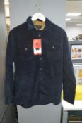 *Jachs Corduroy Outdoor Shirt in Navy Size: M