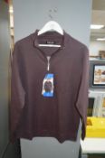 *Kirkland Men's Quarter Zip Fleece Top Size: L