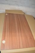 Two Walnut Frontal Door Panels 700x396mm