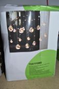 *Three Battery Operated LED Curtain String Lights