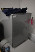 *Metal Three Drawer Standalone Unit (Location: 64 King Edward St, Grimsby, DN31 3JP, Viewing Tuesday