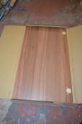 Two Walnut Frontal Door Panels 700x396mm