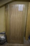 *Oak Fire Door FD1530 1981x839x35mm (Location: 64 King Edward St, Grimsby, DN31 3JP, Viewing Tuesday