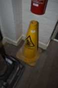 *Two Slippery Surface Warning Cones (Location: 64 King Edward St, Grimsby, DN31 3JP, Viewing Tuesday