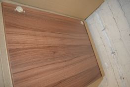Four Walnut Frontal Door Panels 700x496mm