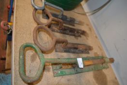 Four Heavy Duty Pull Handle Locks