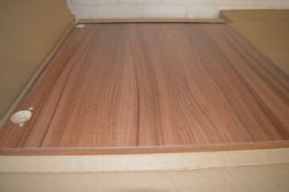 Four Walnut Frontal Door Panels 700x596mm