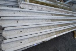 Four 9ft and One 8ft Slotted Concrete Intermediate