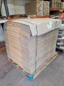 *~90 Flat Pack Cardboard Boxes