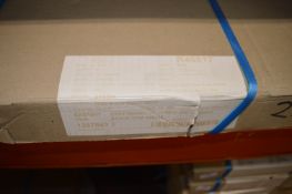 Maple & White Wall Unit 1000x575mm with Chrome Handle/Trim