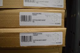 White Base Cabinet 704x600mm