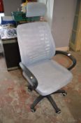 Grey Swivel Office Chair