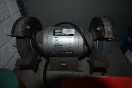 *6” Double Headed Bench Grinder 240v (Location: 64 King Edward St, Grimsby, DN31 3JP, Viewing