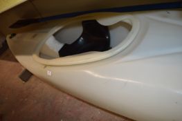 Clear Kayak with Oar