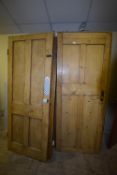 *Twelve Pine Panel Doors (some glazed with furniture) (Location: 64 King Edward St, Grimsby, DN31