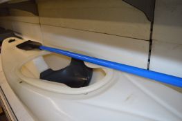 Clear Kayak with Oar