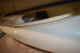 Clear Kayak with Oar