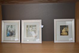 Three Prints of Ladies
