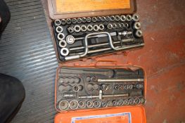 Part Draper Socket Set and One Other Part Socket S