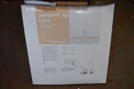 *White Pendant Light