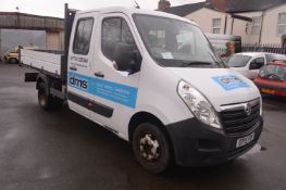 *Vauxhall Movano R3500 CDTI Tipper, Reg: DT15 FDM, Mileage: 62126 Miles