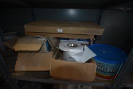 *Luxury Vinyl Floor Tiles, Aqua Tile Ceramic Tile Adhesive, etc. (Location: 64 King Edward St,