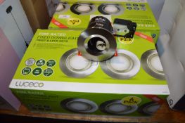 *Twelve Fire Rated Fixed Downlights Twist & Lock G