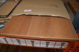 Four 295x570mm Rosewood Door Panels