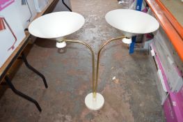 *Five Gold Effect Pendant Lights