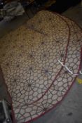 *Boutique Camping Circular Tipi Carpet in Beige & Brown to suit Tentipi 9-Person Tipi