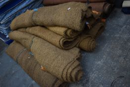 *Ten Rolls of Natural Fibre Flooring