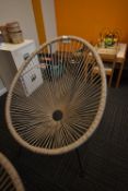 *Contemporary Style String Chair
