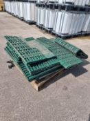 *Pallet containing Green Marquee Flooring