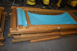 *Six South Westerly Hardwood Framed Deck Chair with Various Coloured Canvases