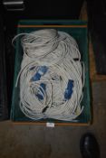 *Basket Containing Power Supply Cables with Click Plugs and Sockets