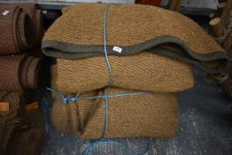 *Two Lengths of Natural Fibre Marquee Flooring