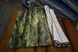 *Five Section Woodland Backdrop