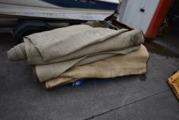 *Five Rolls of Oatmeal Marquee Flooring