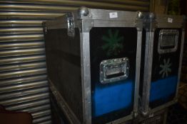 *Heavy Duty Flight Case with Hinged Lid 95x31x57cm with Two Internal Divisions