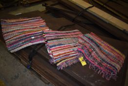 *Three 1200x1800 Natural Fibre Multicoloured Rugs