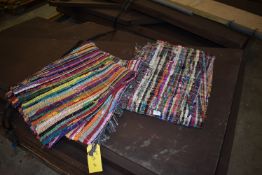 *Two 1200x1800 Natural Fibre Multicoloured Rugs