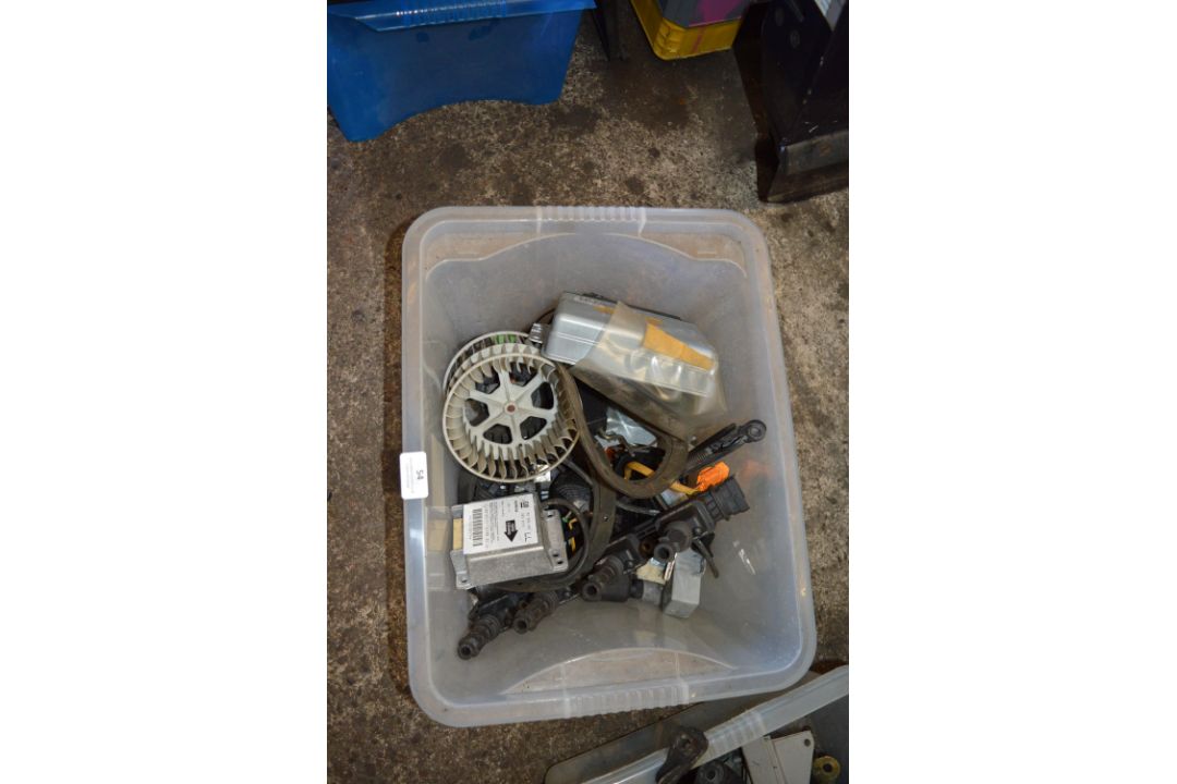Box Containing Heater Motor, Switches, and an ACU - Image 1 of 4