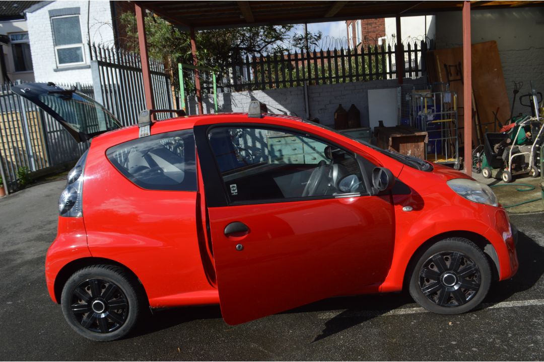 Citroen C1 (red), Reg: YH57 KWF, Mileage 131571 Miles - Image 2 of 12