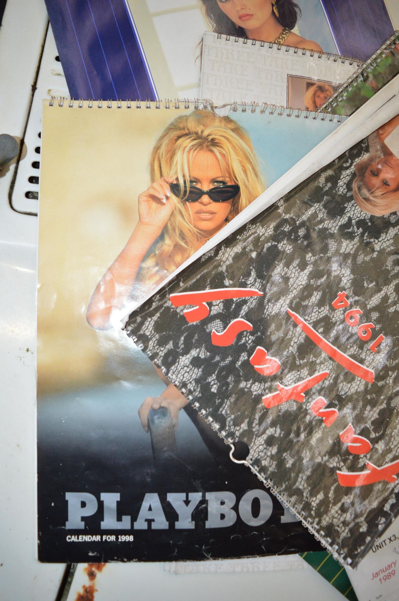 Twelve Old Garage Saucy Calendars - Image 3 of 4