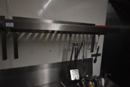 Stainless Steel Wall Shelf 100x38cm