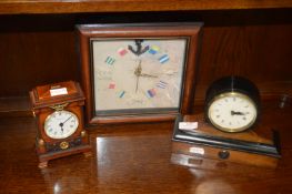 Three Mantel Clocks