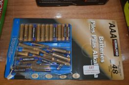 *40+ Kirkland AAA Batteries