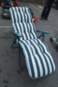 Folding Garden Lounger